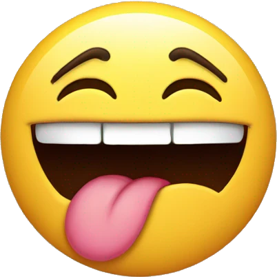 Kiss face with wink emoji