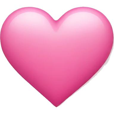 pink heart emoji