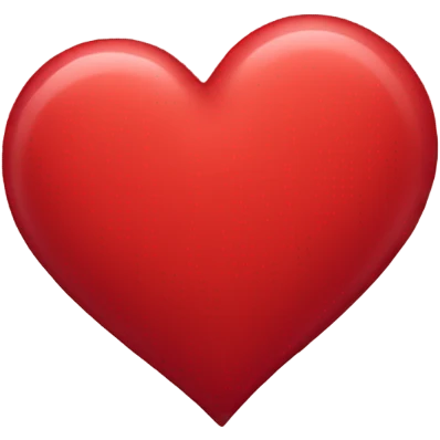 red heart emoji