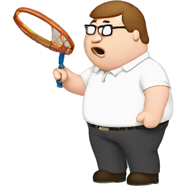peter griffin shooting a hoop emoji