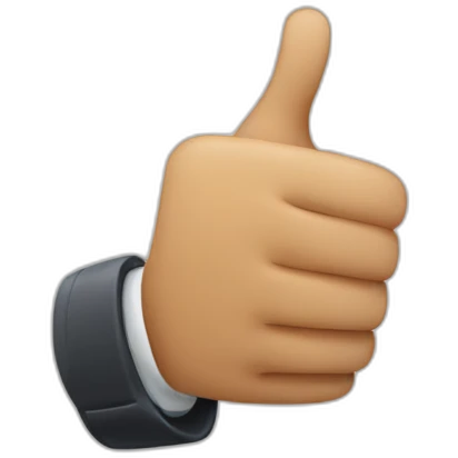 thumbs up emoji