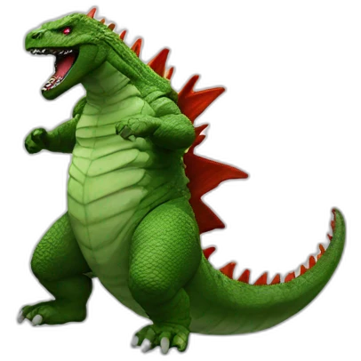 backflip godzilla emoji