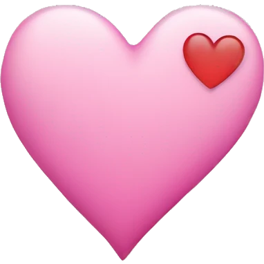 Pink Heart emoji