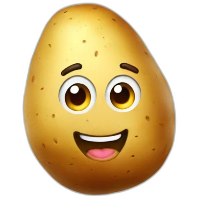 potato running emoji