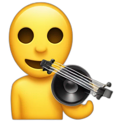 Haut-parleur musique emoji