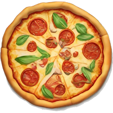 Pizza on a beach towel emoji