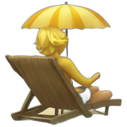 Waves relaxing emoji