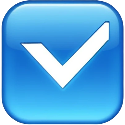 Instagram blue tick mark emoji