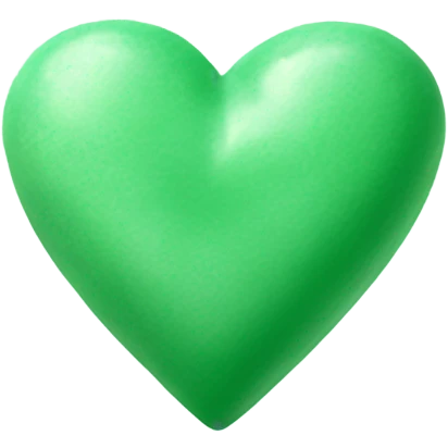 mint heart emoji