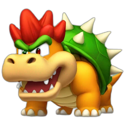 Bowser Mario emoji