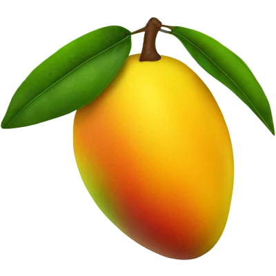 Realistic Mango emoji