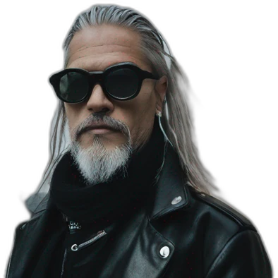 Sven Marquardt outside berghain emoji