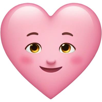 baby pink heart emoji