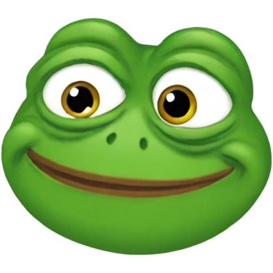 Pepe the frog emoji