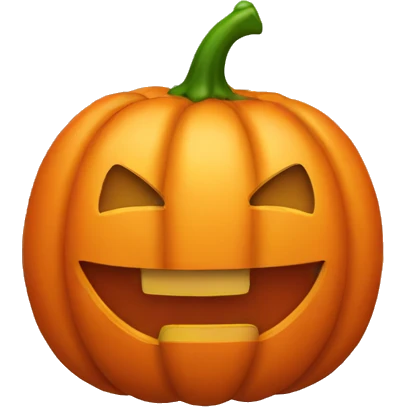orange pumpkin emoji