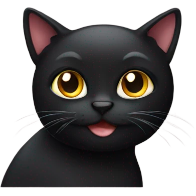 black cat emoji