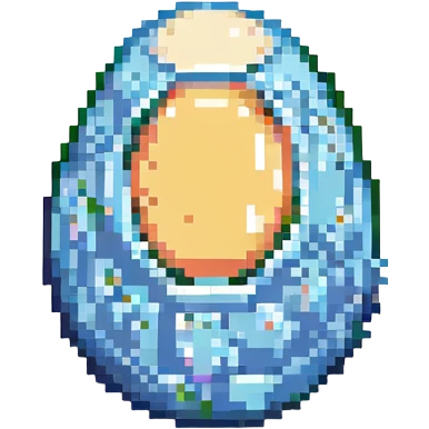 egg, pixel art style emoji