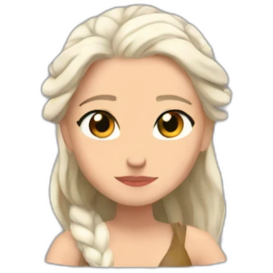 Daenerys Targaryen and the Three Dragons emoji