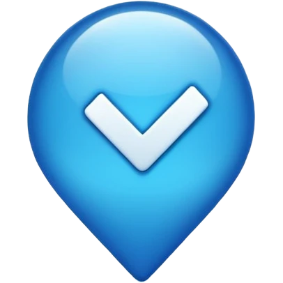Create blue tick verification  emoji