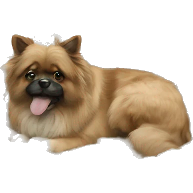 Pet bed fluffy realistic emoji