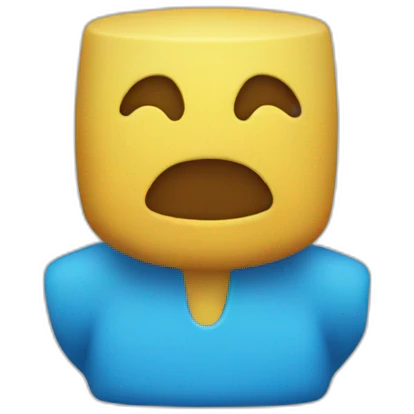 Blue meeple emoji