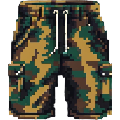 camo shorts emoji