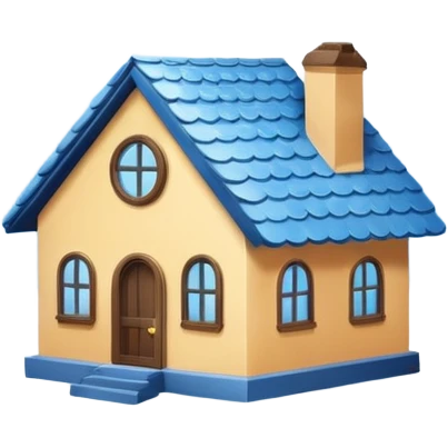 house made of clouds material  emoji