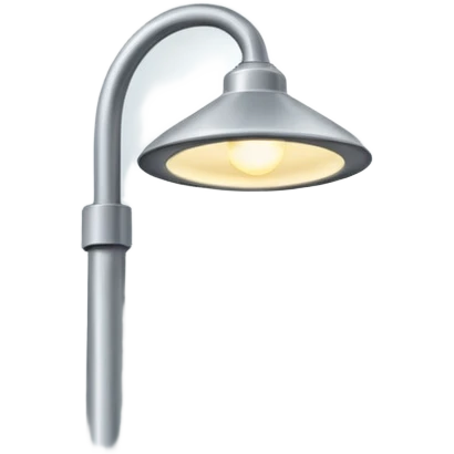 modern streetlight, with highway emoji