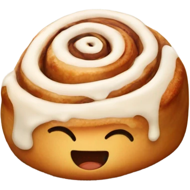 Cinnamon roll emoji
