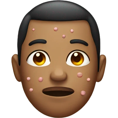  person with pimples emoji