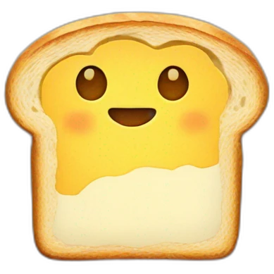 toast with idea emoji