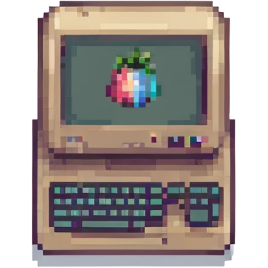 computer retro-tech aesthetic emoji