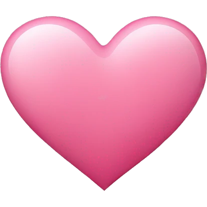 Pink heart emoji