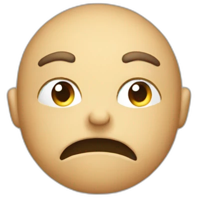 focussing hard emoji