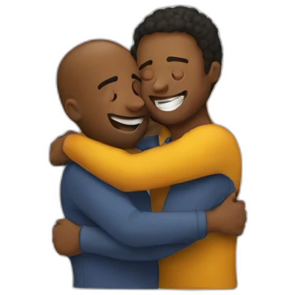 Hug emoji