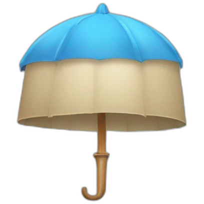 un paraluie emoji