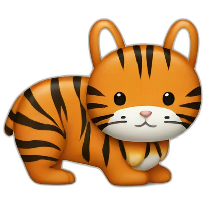 miffy with Tiger emoji