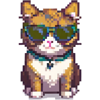 cat wearing sunglasses emoji
