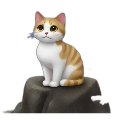 cat-on-mtFuji emoji