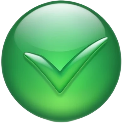 green check mark emoji