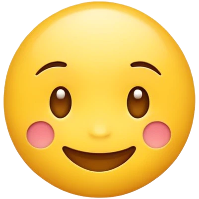 Cute cartoon emoji with ×1× symbol emoji