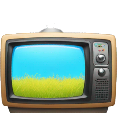 Static TV emoji