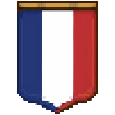 Napoleonic French flag emblem emoji
