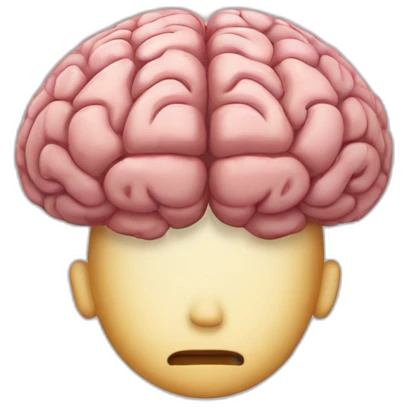 Brain on Head emoji