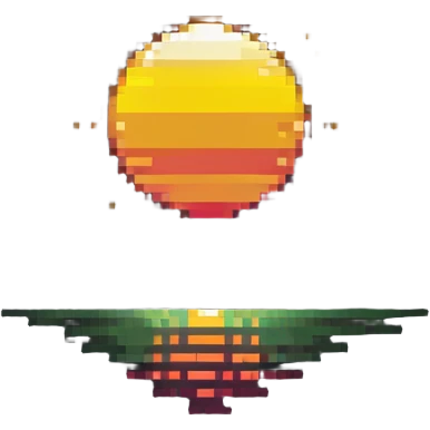 digital sunrise, new era theme emoji