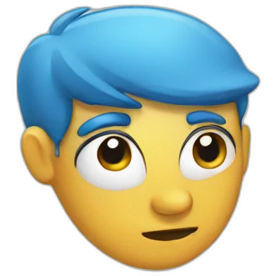 think emoji