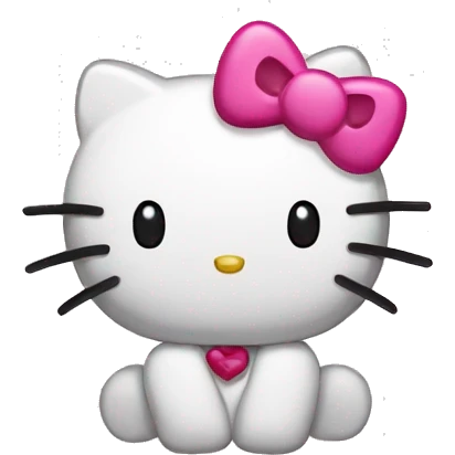 Hello kitty emoji