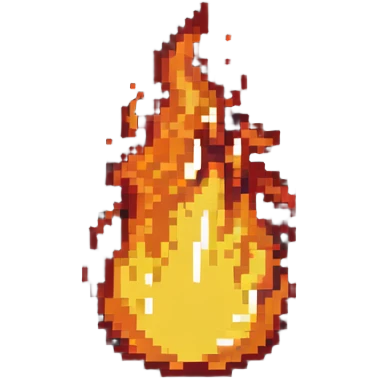 bright fire emoji