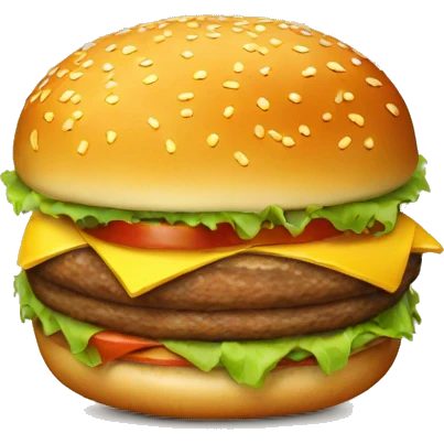 Burger  emoji