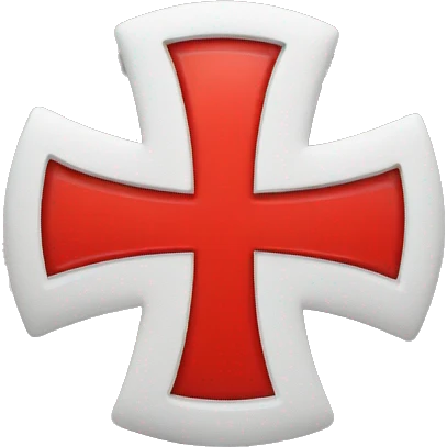 manchester united logo with a red cross on top emoji